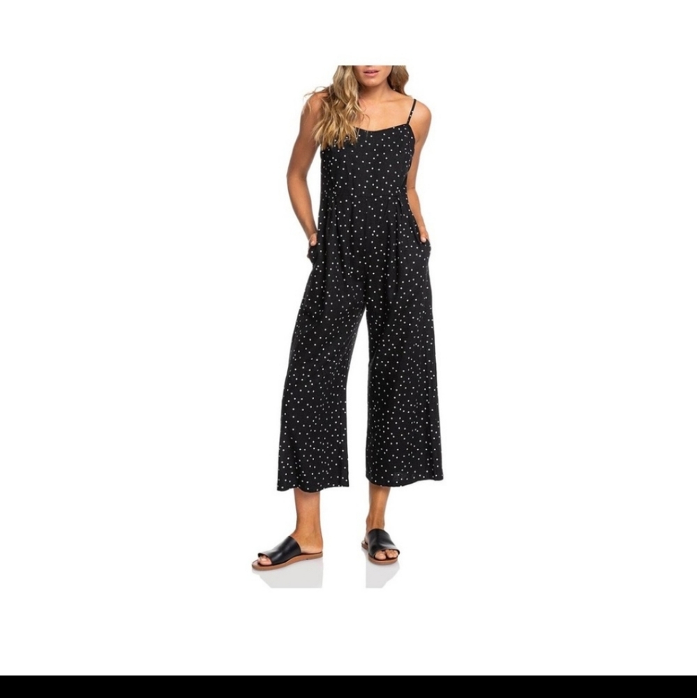 ROXY LINEN JUMPSUIT WITH POCKETS